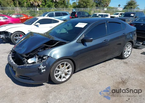 2013 Dodge Dart Sxt from USA, damaged, VIN 1C3CDFBA6DD251845